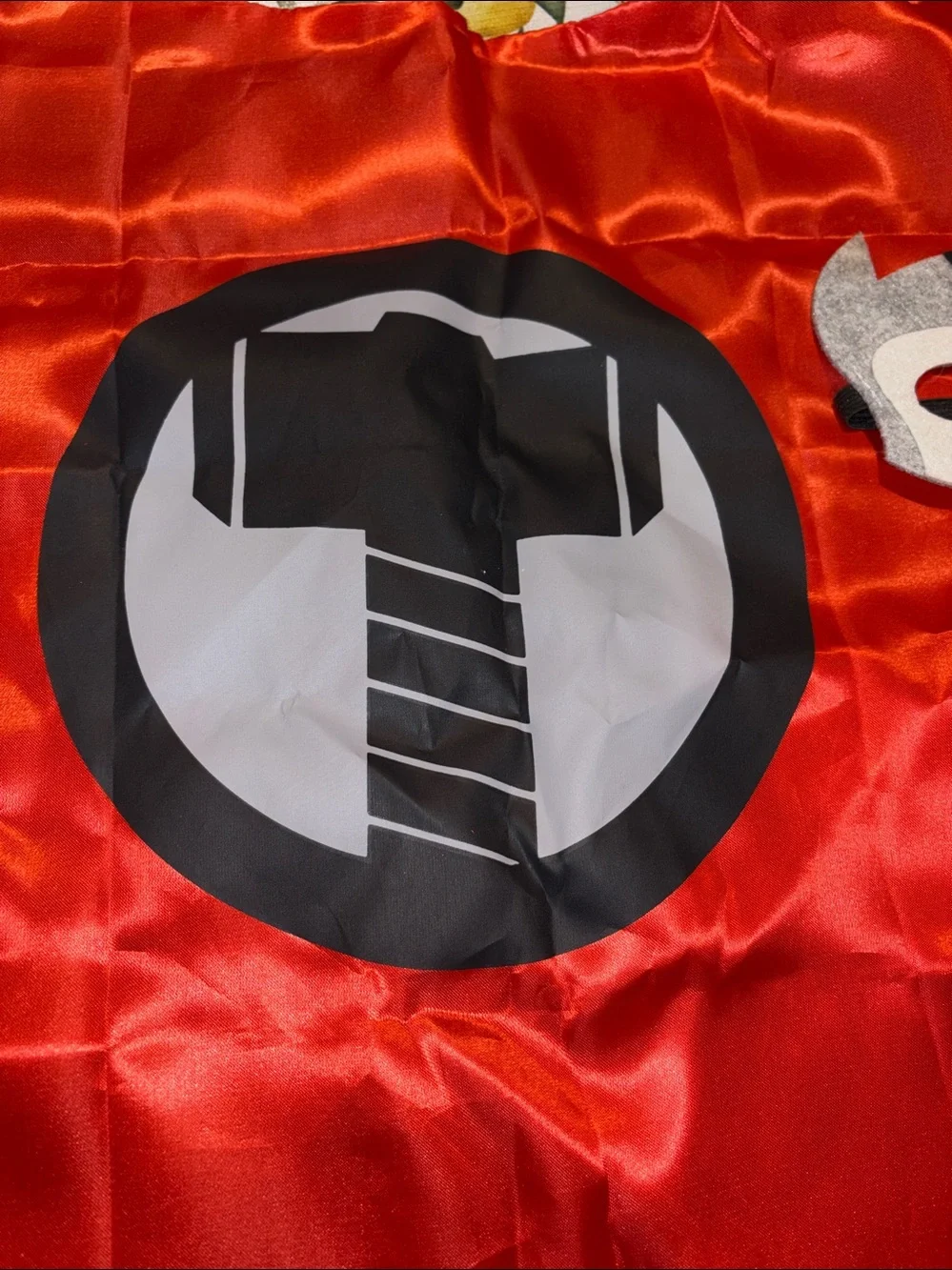 Marvel Red Satin Superhero Cape